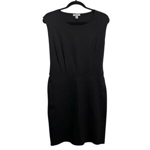 Nine West Basic Black Dress for Office Work Layering Day to Night Size M